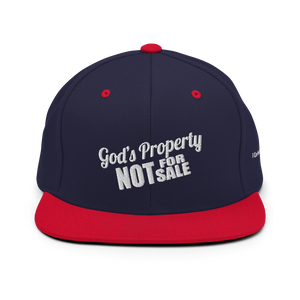God's Property Not For Sale Snapback (12 colors)