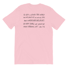 Load image into Gallery viewer, God Loves T-shirt (3 colors)