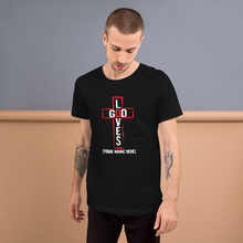 Load image into Gallery viewer, God Loves T-shirt (3 colors)