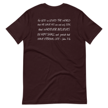 Load image into Gallery viewer, God Loves T-shirt (3 colors)