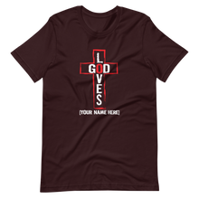 Load image into Gallery viewer, God Loves T-shirt (3 colors)