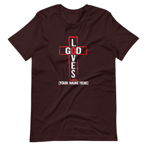 God Loves T-shirt (3 colors)