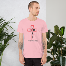 Load image into Gallery viewer, God Loves T-shirt (3 colors)