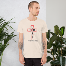 Load image into Gallery viewer, God Loves T-shirt (3 colors)