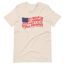 Load image into Gallery viewer, No Weapon Formed Against U.S. (Classic) T-shirt (3 colors)