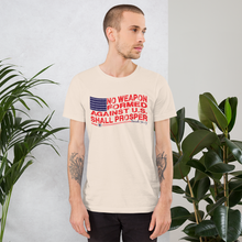 Load image into Gallery viewer, No Weapon Formed Against U.S. (Classic) T-shirt (3 colors)