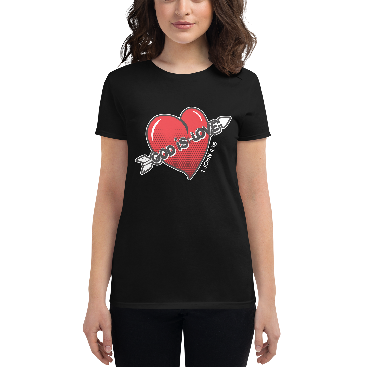 God is Love 2.0 Women's T-shirt