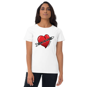 God is Love 2.0 Women's T-shirt