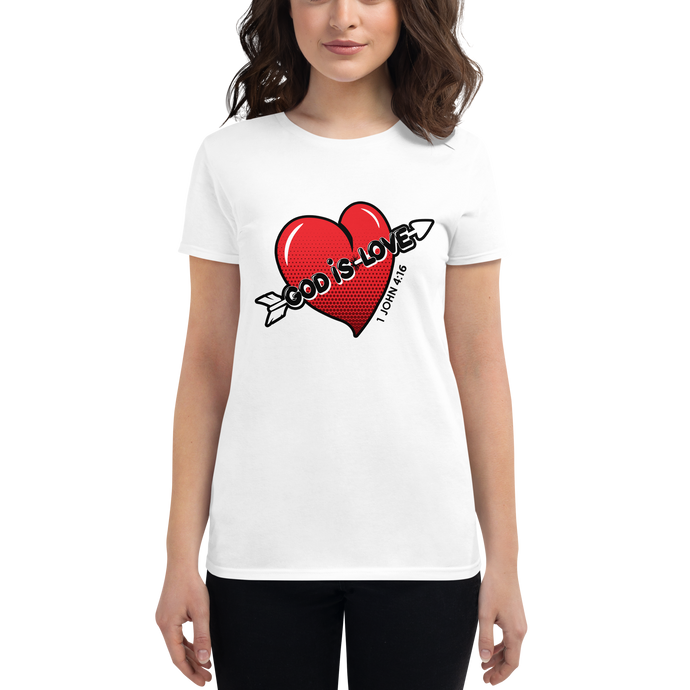 God is Love 2.0 Women's T-shirt